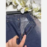 شلوار واید پشت کش بغل راو دمپا کات کد 2 - Image 3