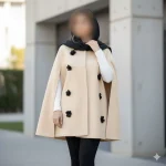 مانتو پانچ زنانه کد 163