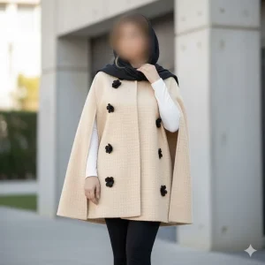 مانتو پانچ زنانه کد 163