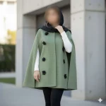 مانتو پانچ زنانه کد 163 - Image 3