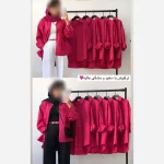 شومیز مانتویی زنانه و دخترانه کد 166